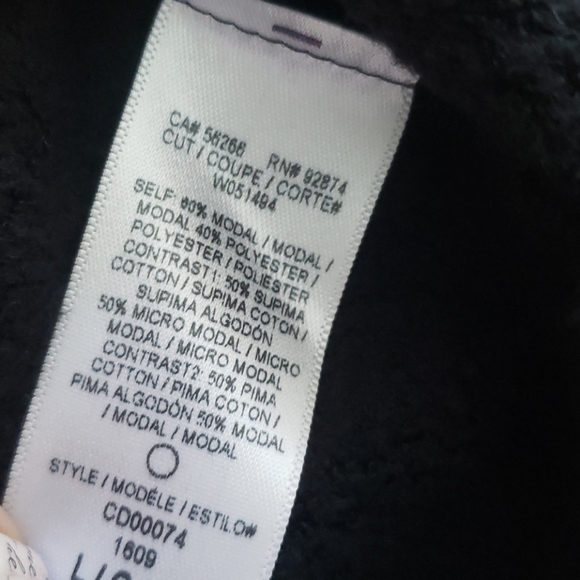 CHELSEA SKY Black Cowl Neck Hi-Low Dress - Picture 7 of 7